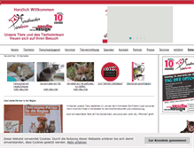 Tablet Screenshot of hersbrucker-tierheim.com